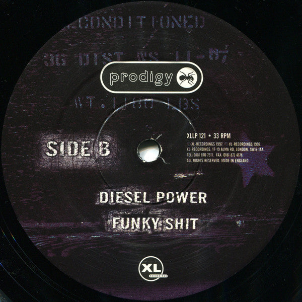 Prodigy* : The Fat Of The Land (2xLP, Album)