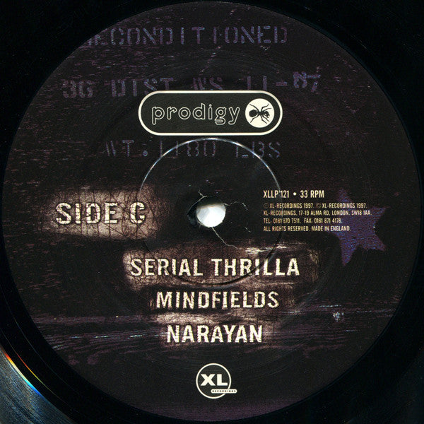 Prodigy* : The Fat Of The Land (2xLP, Album)