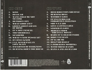 Tom Jones : Greatest Hits Rediscovered (2xCD, Comp)