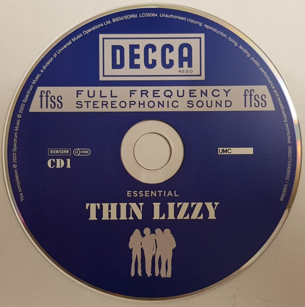 Thin Lizzy : Essential (3xCD, Comp, RP)