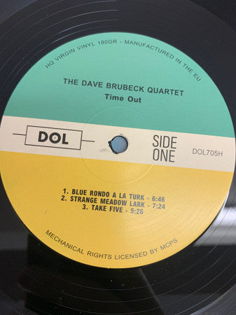 The Dave Brubeck Quartet : Time Out (LP, Album, RE, 180)