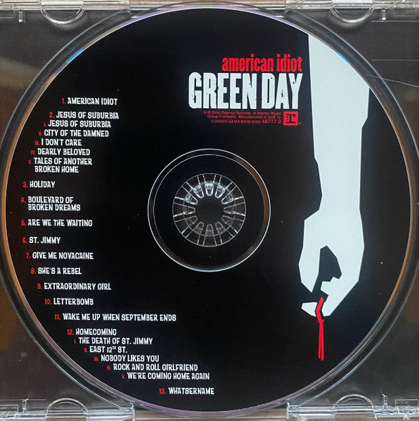 Green Day : American Idiot (CD, Album, Enh)