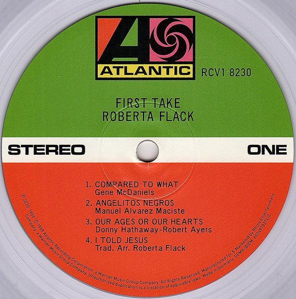 Roberta Flack : First Take (LP, Ltd, RE, RP, Cry)