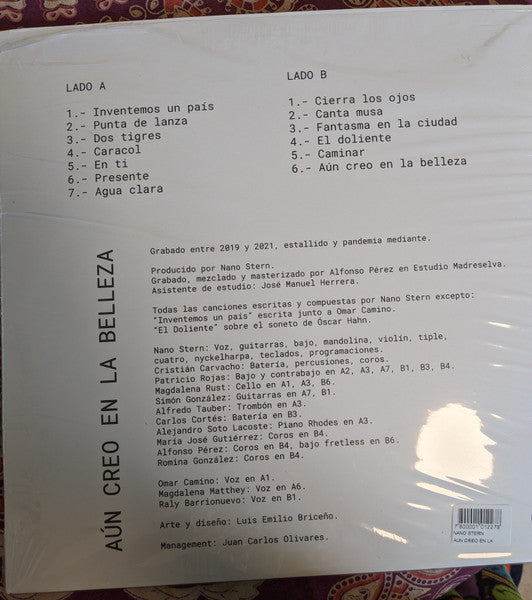 Nano Stern : Aún Creo En la Belleza (LP)