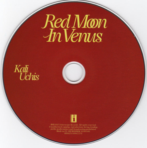 Kali Uchis : Red Moon In Venus (CD, Album)