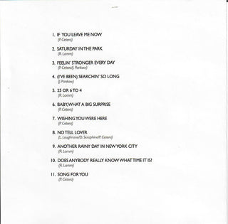 Chicago (2) : If You Leave Me Now (CD, Comp)