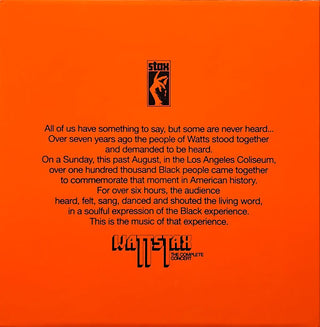 Various : Wattstax ‘72 The Complete Concert (10xLP + Box, Ltd)