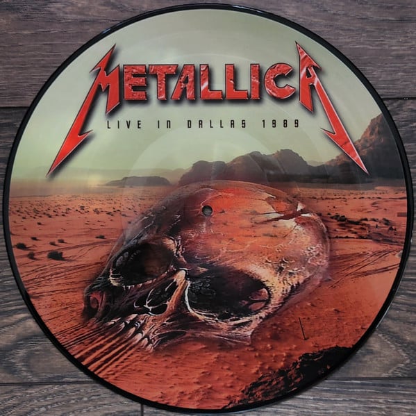 Metallica : Live In Dallas 1989 (LP, Album, Ltd, Pic, Unofficial)