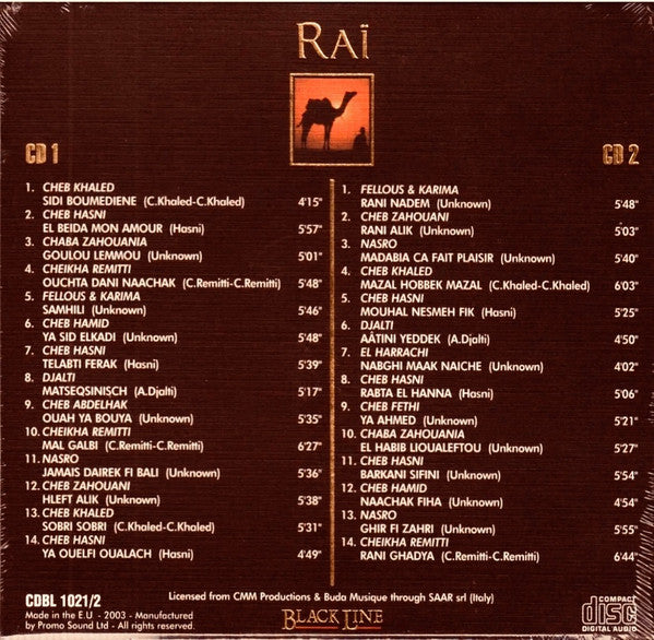 Various : Raï (2xCD, Comp)