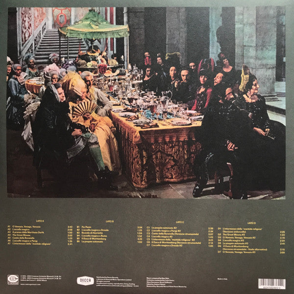 Nino Rota : Il Casanova Di Federico Fellini (Colonna Sonora Originale) (2xLP, Album, RE, RM)