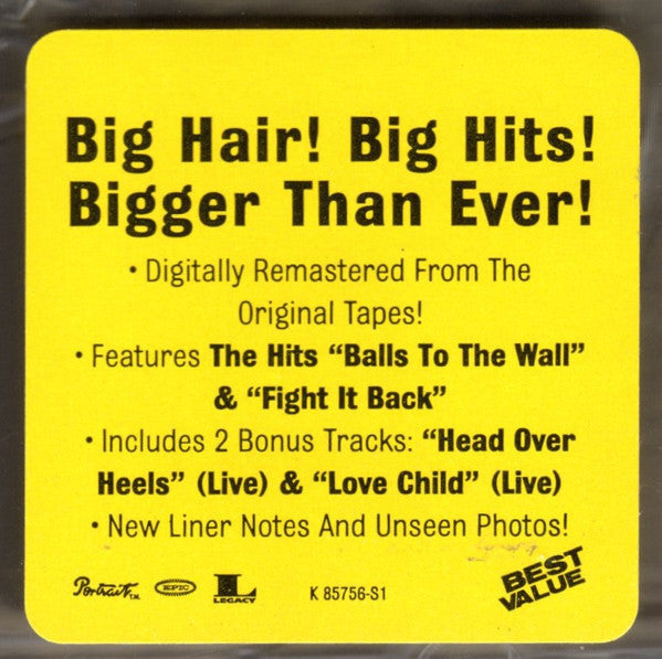 Accept : Balls To The Wall (CD, Album, RE, RM)