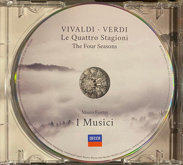 Antonio Vivaldi, Giuseppe Verdi - I Musici : The Four Seasons (CD, Album)