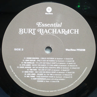 Burt Bacharach : Essential Burt Bacharach (LP, Comp, RE, 180)