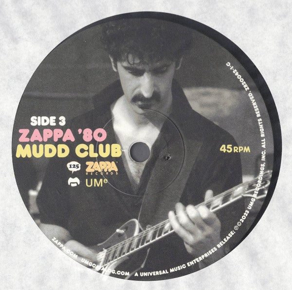 Frank Zappa : Zappa '80 Mudd Club (2xLP, Album)