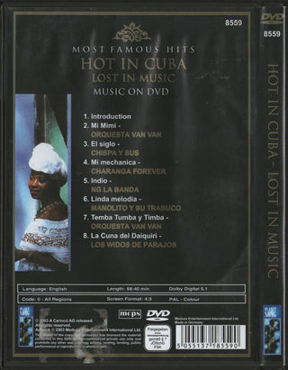 Various : Hot In Cuba - Lost In Music (DVD-V, PAL)