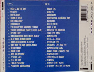 Buddy Holly : All Time Greats : Buddy Holly (2xCD, Comp)