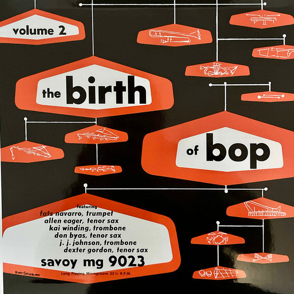 Various : The Birth Of Bop (5x10", Comp, Mono + Box)