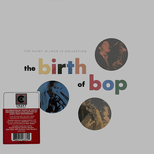 Various : The Birth Of Bop (5x10", Comp, Mono + Box)