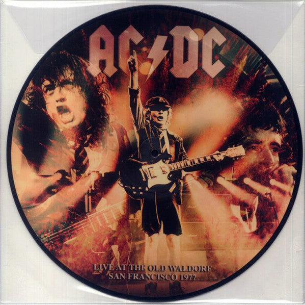 AC/DC : Live At The Old Waldorf - San Francisco 1977 (LP, Ltd, Pic, Unofficial)