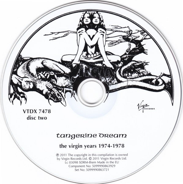 Tangerine Dream : The Virgin Years 1974-1978 (3xCD, Comp)
