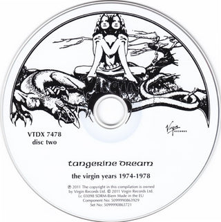 Tangerine Dream : The Virgin Years 1974-1978 (3xCD, Comp)