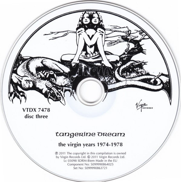 Tangerine Dream : The Virgin Years 1974-1978 (3xCD, Comp)