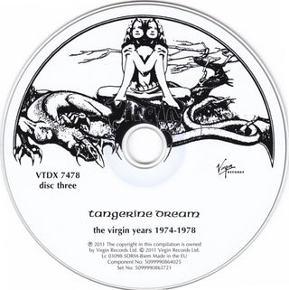 Tangerine Dream : The Virgin Years 1974-1978 (3xCD, Comp)