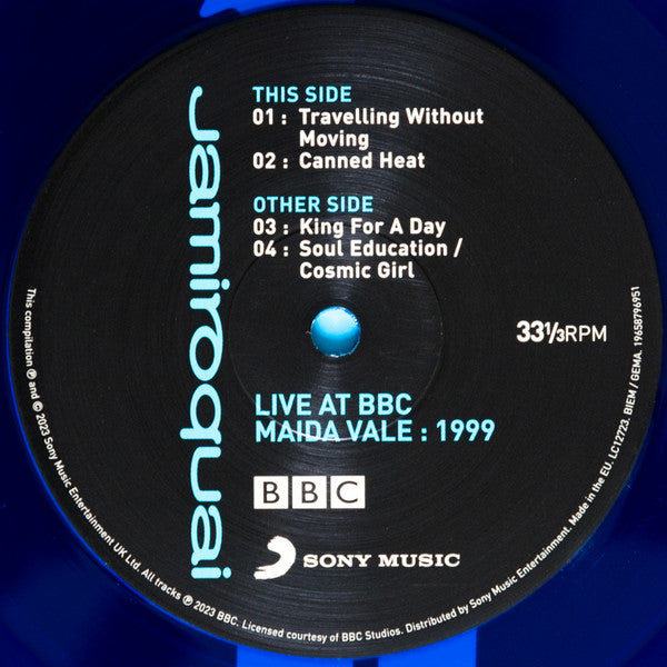 Jamiroquai : Live At BBC Maida Vale : 1999 (12", EP, RSD, Ltd, Blu)