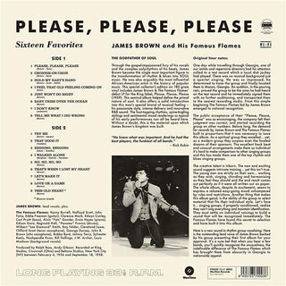 James Brown & The Famous Flames : Please, Please, Please (LP, Album, Ltd, RE)