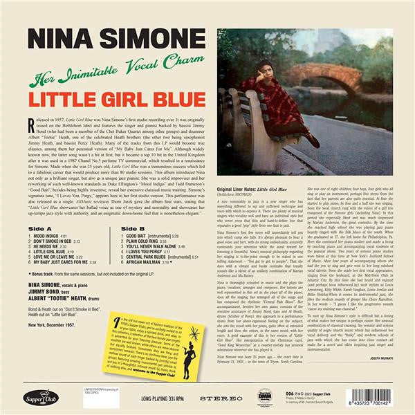 Nina Simone : Little Girl Blue (LP, Ltd, Num, RE)