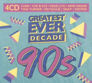 Various : Greatest Ever Decade 90s (4xCD, Comp, Mono)