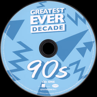 Various : Greatest Ever Decade 90s (4xCD, Comp, Mono)