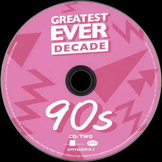 Various : Greatest Ever Decade 90s (4xCD, Comp, Mono)