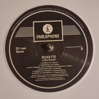 Roxette : Look Sharp! (LP, Album, RE, RM, Whi)