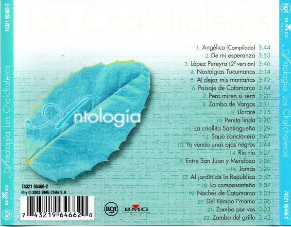 Los Chalchaleros : Antología (CD, Comp)