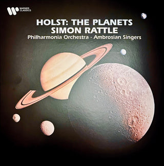 Holst* : Sir Simon Rattle, Philharmonia Orchestra, The Ambrosian Singers : The Planets (LP, Album, RE, 180)