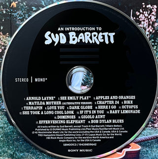 Syd Barrett : An Introduction To Syd Barrett (CD, Comp, Mono, RE)