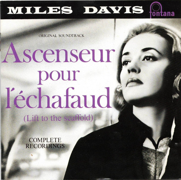 Miles Davis : Ascenseur Pour L'Échafaud (Lift To The Scaffold) (CD, Album, RE)