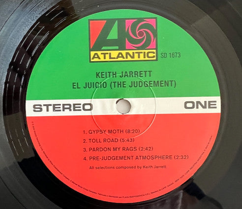 Keith Jarrett : El Juicio (The Judgement) (LP)