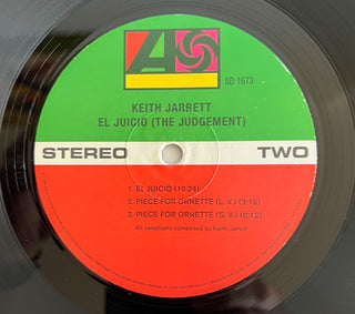 Keith Jarrett : El Juicio (The Judgement) (LP)