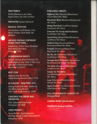 Deep Purple : Made In Japan - A Critical Review (DVD-V, RE, Unofficial, Multichannel)
