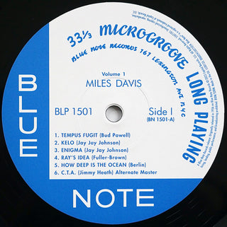 Miles Davis : Volume 1 (LP, Comp, Mono, RE, RM, 180)