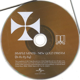 Simple Minds : New Gold Dream (81-82-83-84) (CD, Album, RE)