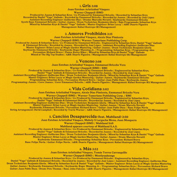 Juanes : Vida Cotidiana (CD, Album)