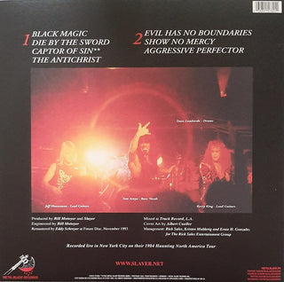 Slayer : Live Undead (12", EP, RE, RM)