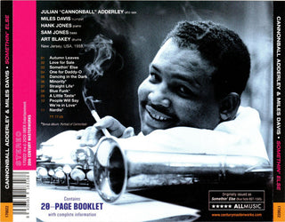 Cannonball Adderley : Somethin' Else (CD, Comp)