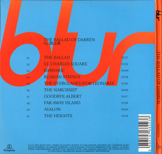 Blur : The Ballad Of Darren (CD, Album)