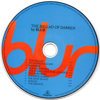Blur : The Ballad Of Darren (CD, Album)