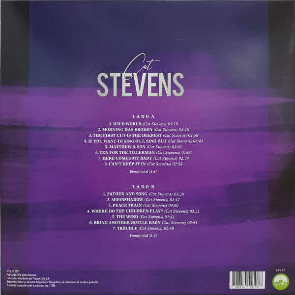 Cat Stevens : Grandes Canciones Por Grandes Intérpretes (LP, Comp)