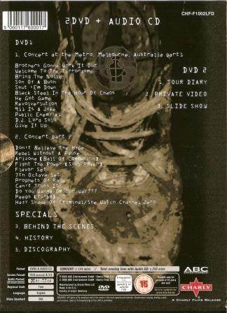 Public Enemy : MKL VF KWR - Revolverlution Tour Australia 2003 (2xDVD-V, Comp, PAL + CD, Comp + Box, RE)